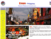 Tablet Screenshot of herephilippines.com